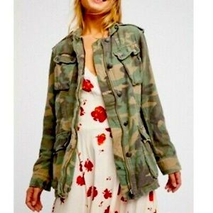 Free People Not Your Brother’s Camo Jacket